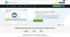 Desktop Screenshot of edugamecloud.com
